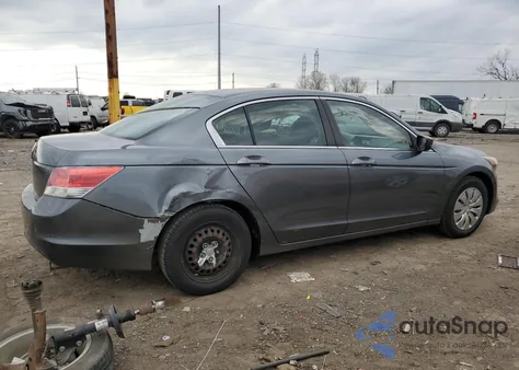 2010 Honda Accord 2.4 Lx из США, поврежденный, VIN 1HGCP2F30AA033308